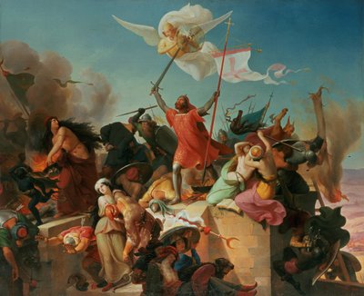 Godfrey of Bouillon, French Crusader by Karl Mucke